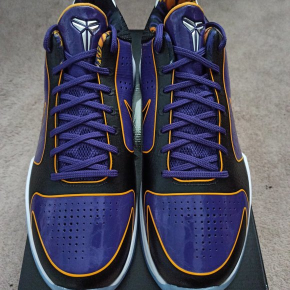 *NEW* NIKE KOBE 5 PROTRO - "Lakers 5x Champ" *RARE - Picture 3 of 8